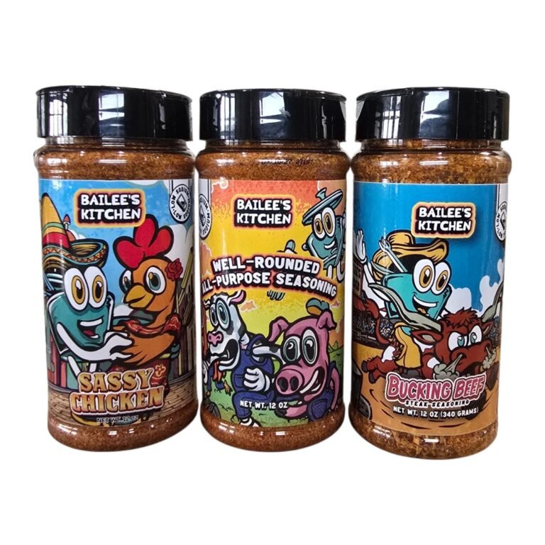 Ranch House bundle: Sassy Chicken, Well Rounded and Bucking Beef low-sodium seasonings